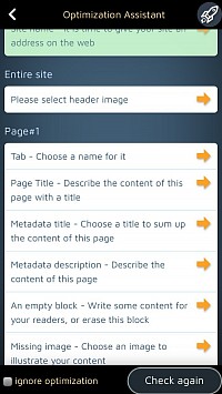 Jedinstveno za SimDif, možete aktivirati pomoćnika za optimizaciju.